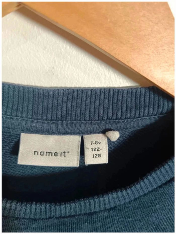 C11 sweat marine Name it 7-8 ans - photo numéro 3