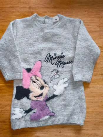 Robe pull Minnie Disney 9 12 mois excellent état