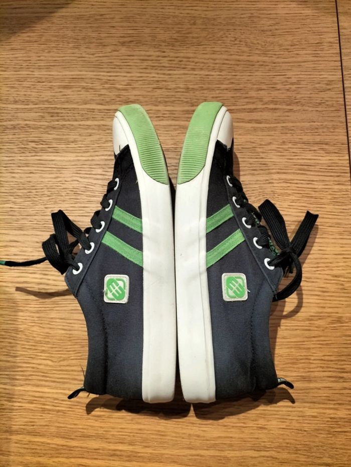 Baskets marine/ vert - Freegun - 38 - photo numéro 5