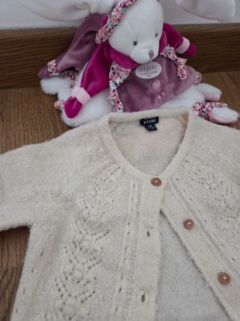 Gilet chaud manches longues kiabi 6 mois