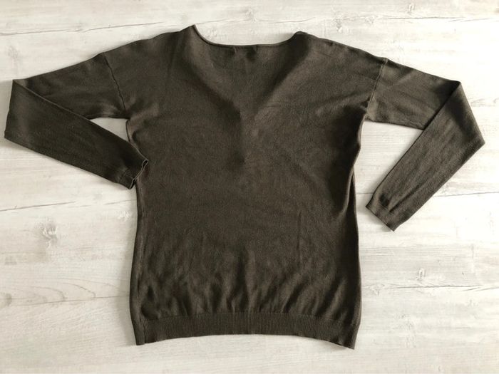 AN110- Pull kaki « mim » T XL (42/44) - photo numéro 10