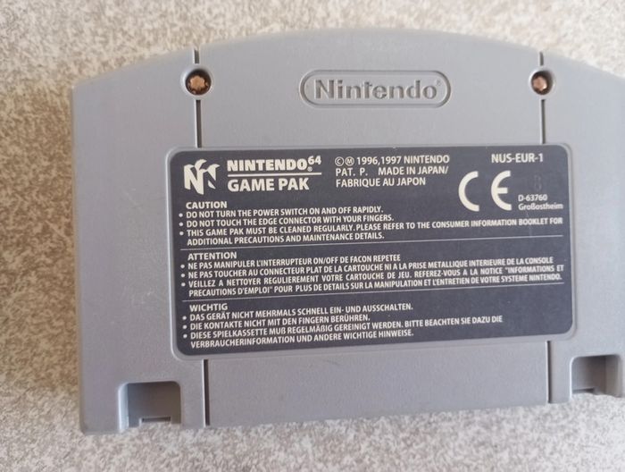 Jeu nintendo 64 - fifa 98 - photo numéro 2