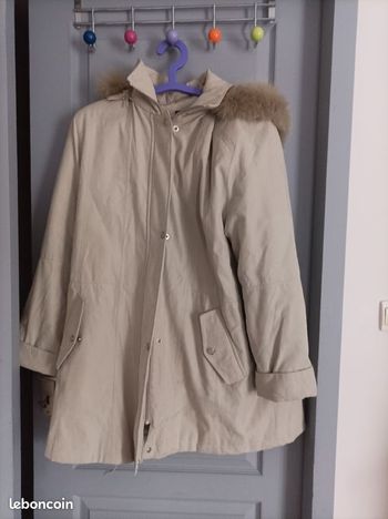 Manteau/doudoune avec capuche