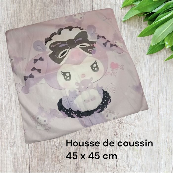 Housse de coussin kuromi