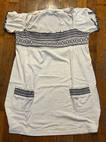 Tunique noir et blanche mim taille l