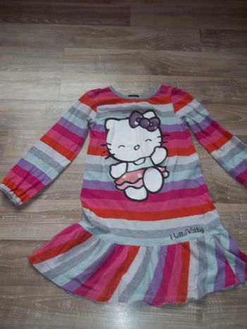 Robe rayures multicolore Hello Kitty (1) 110/116 cm