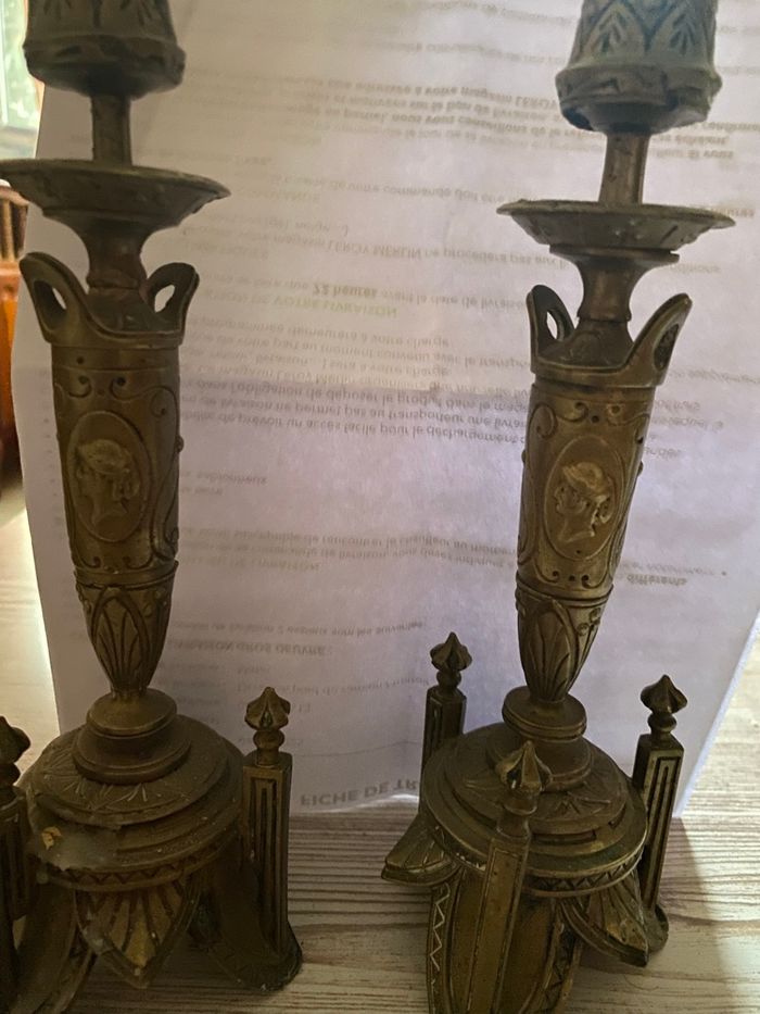 Deux chandeliers - photo numéro 2