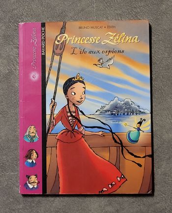 Princesse Zélina, tome 6 - L'Île aux espions Edith (Illustrations)