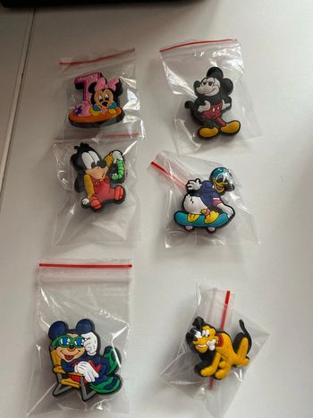 Lot de breloques Disney pour chaussures Crocs