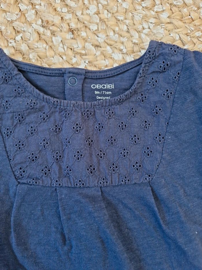 Lot de 3 tee shirt 9 mois - photo numéro 7