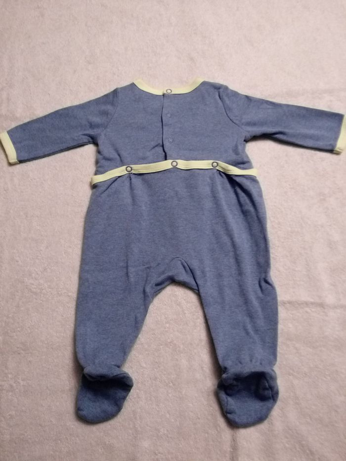 Pyjamas bleu Sergent Major 3 mois (réf perso C35)(familleac72) - photo numéro 2