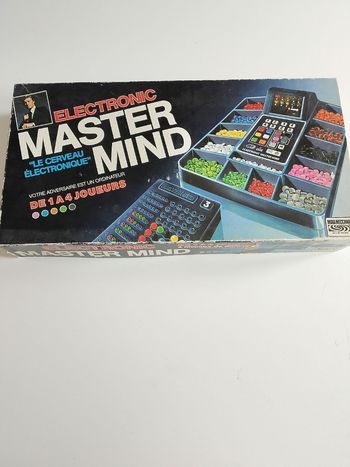 Mastermind électronique miro Meccano complet et fonctionne 