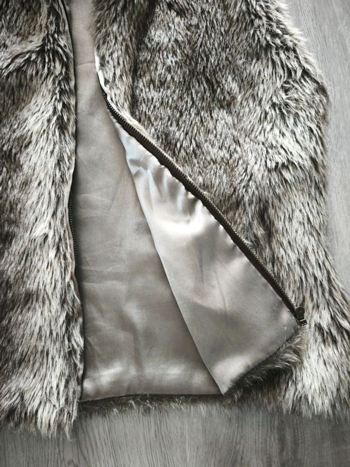 Veste sans manches fourrure - photo numéro 4