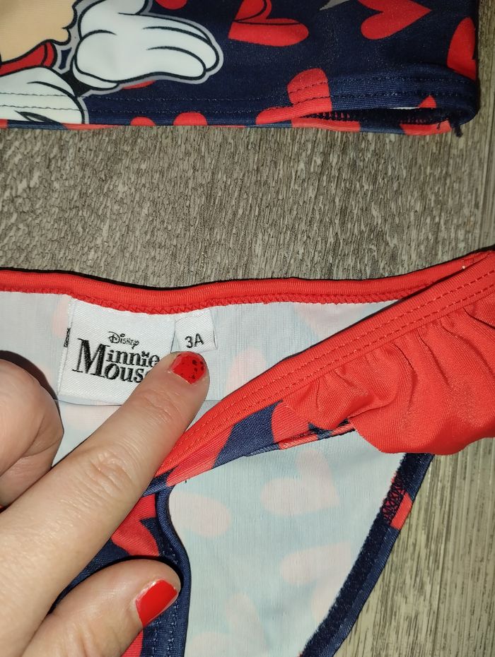 Maillot Minnie 3 ans - photo numéro 2