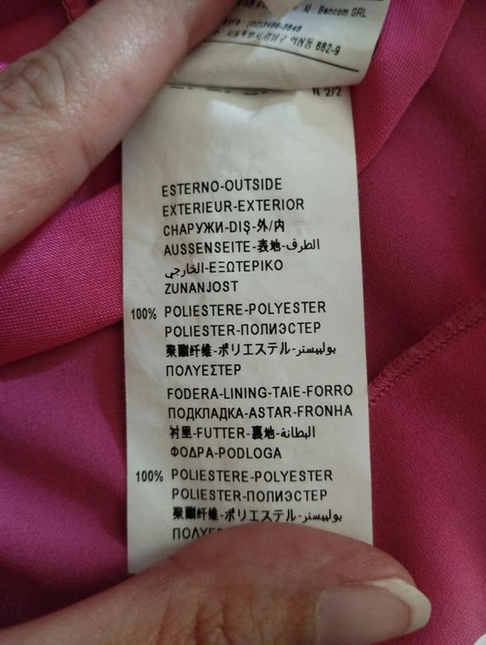 🌸Robe rose Benetton Taille 40🌸 - photo numéro 5