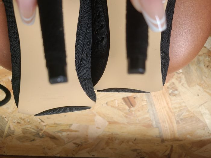Chaussures chaussettes ouvertesT38 - photo numéro 5
