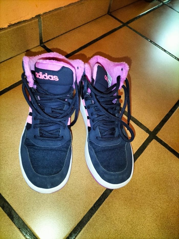 Baskets montantes adidas fille - photo numéro 2