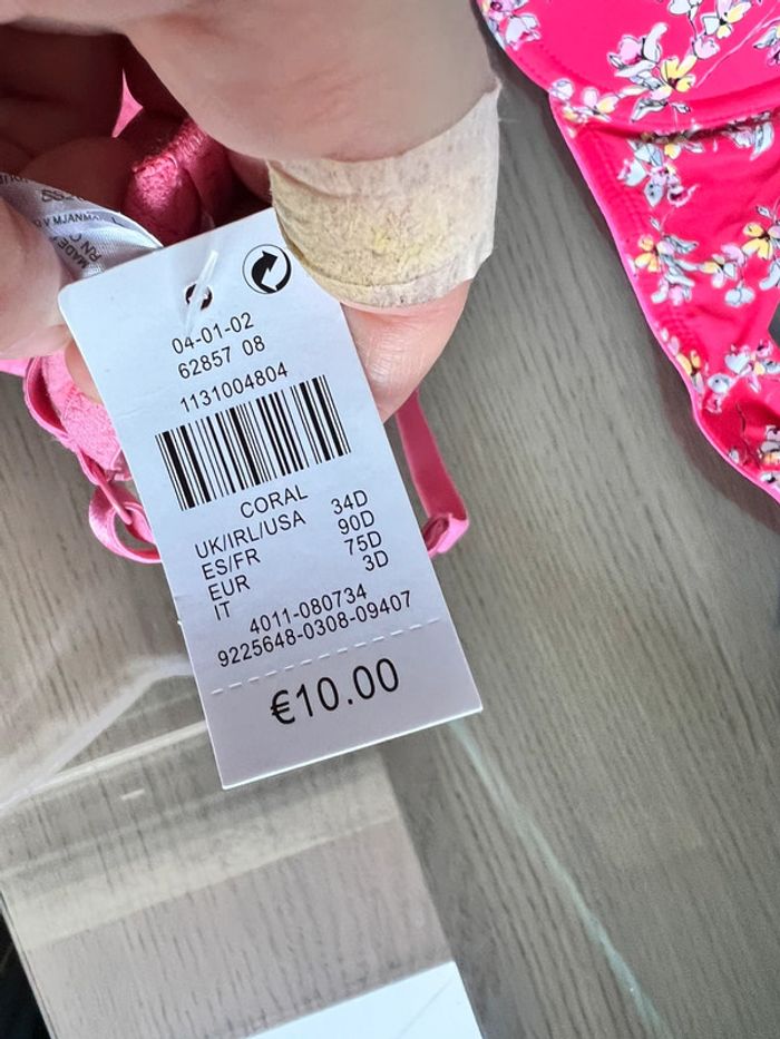 Lot de 3 soutiens gorge primark neuf 90D - photo numéro 4