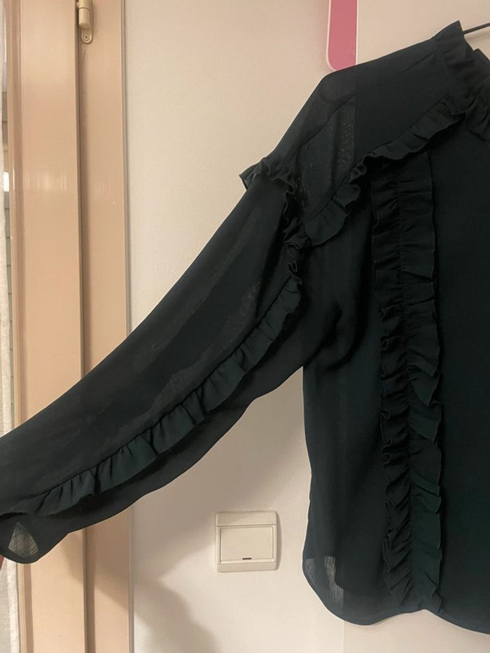 Blouse verte fluide - photo numéro 2