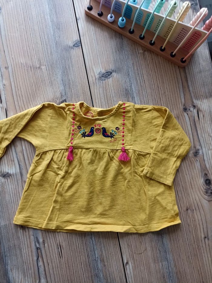 T shirt fille 12 mois