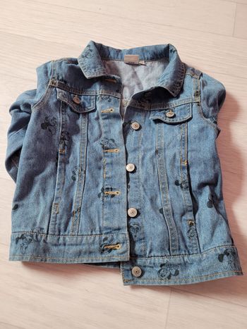Veste jean minnie