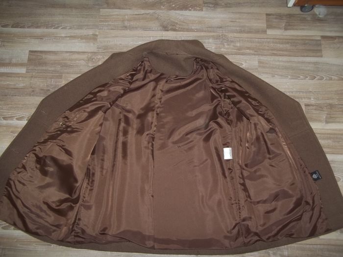 Manteau laine marron glacé (MT1) - photo numéro 4