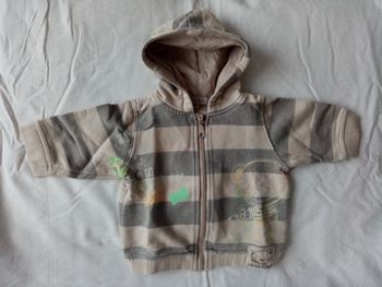 Veste rayé 3 mois