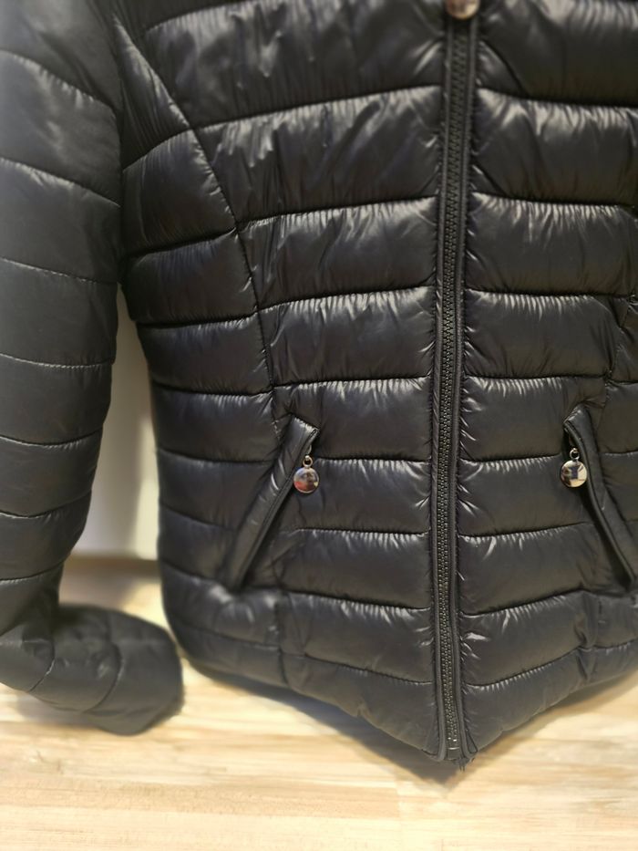 Manteau fourrure / doudoune réversible - photo numéro 3