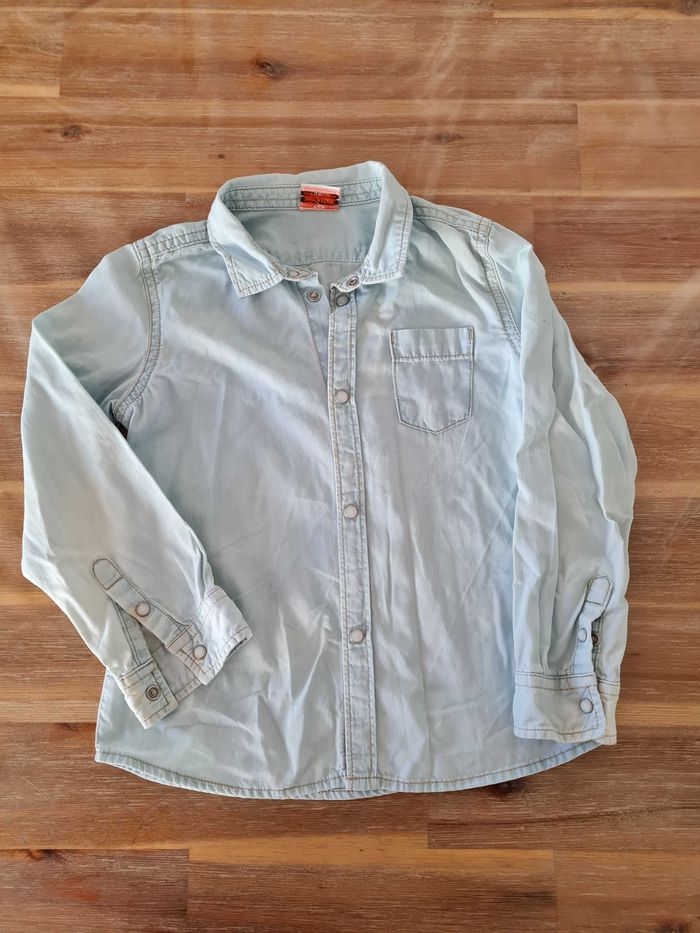 Chemise jeans clair