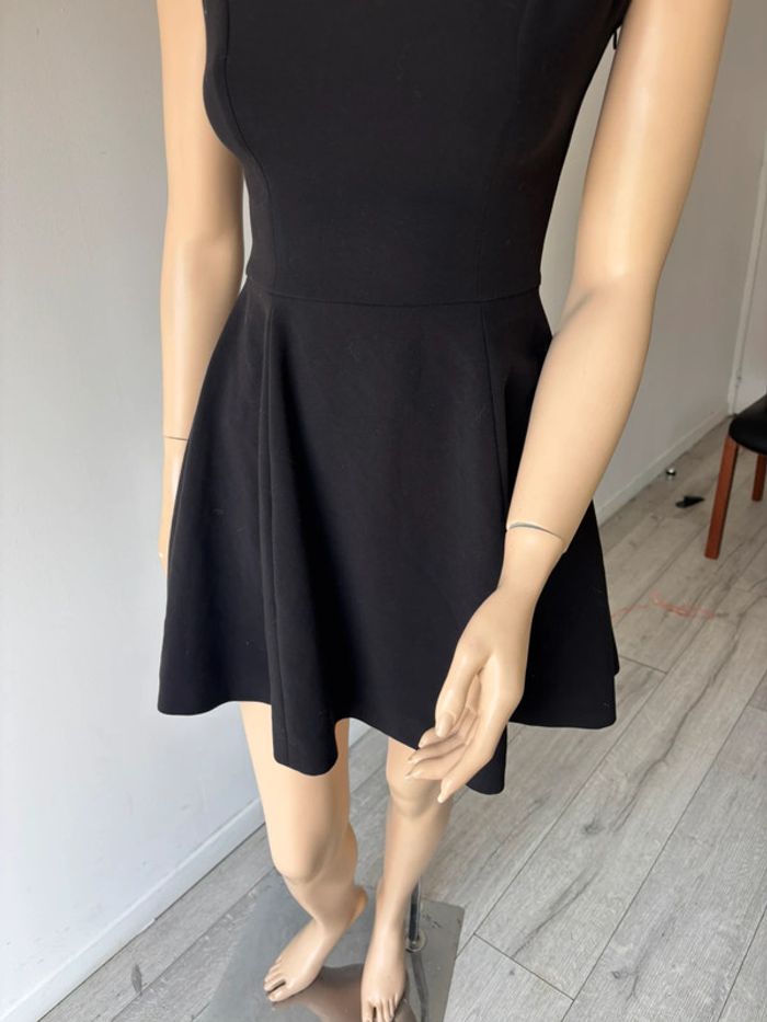 Robe peplum noir Philipp plein portée une soirée - photo numéro 2