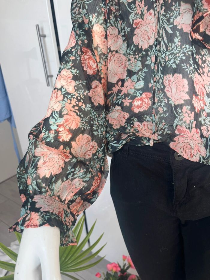 blouse à fleurs légère - photo numéro 5
