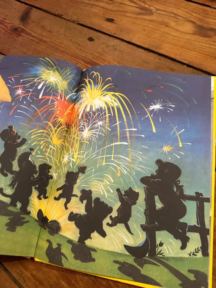 Grands albums Hachette livre bd jaune Une fête chez Caroline invite ses amis Pierre Probst - photo numéro 7