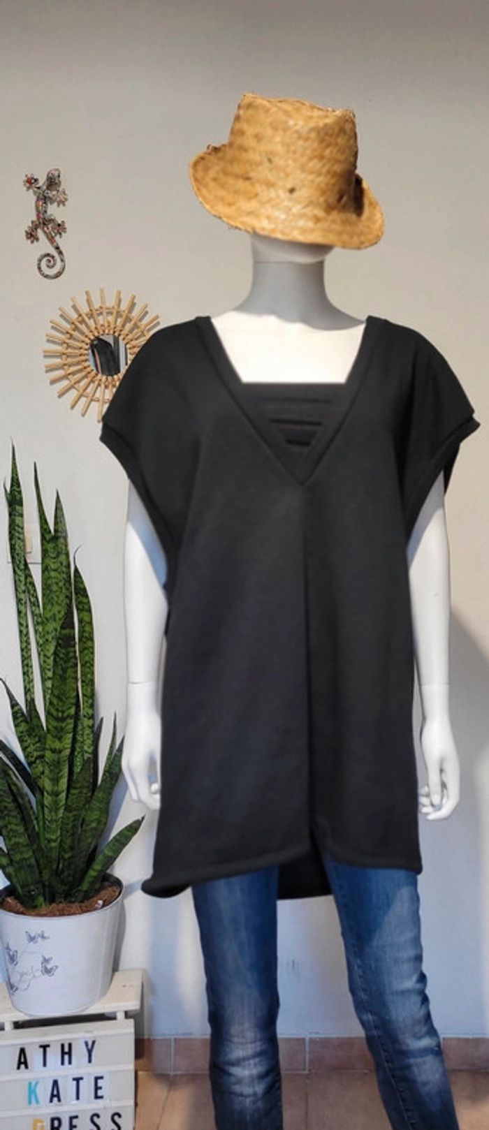 Overzise le pull molleton