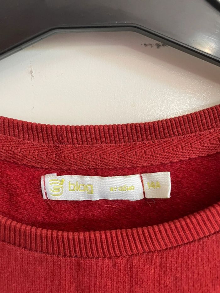 Pull à motifs, taille 14 ans, marque Gemo - photo numéro 2