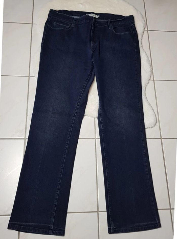 Jean Levi's 505 Straight Leg W34 L32 Bleu Marine - photo numéro 2