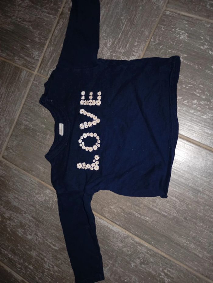 Pull et tee shirt longues manches