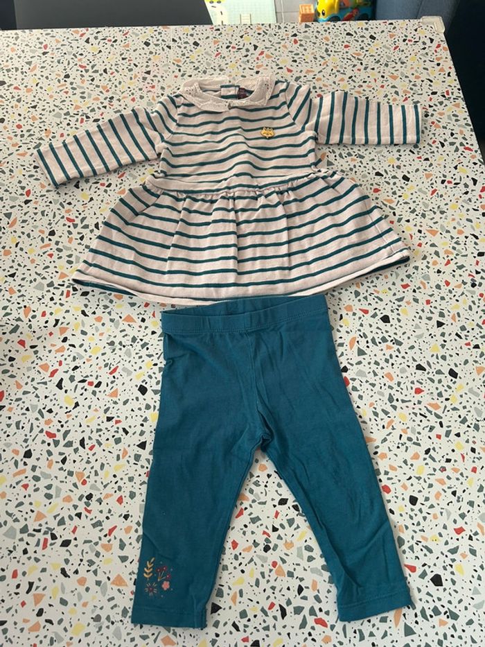 Ensemble tunique/legging Sergent Major