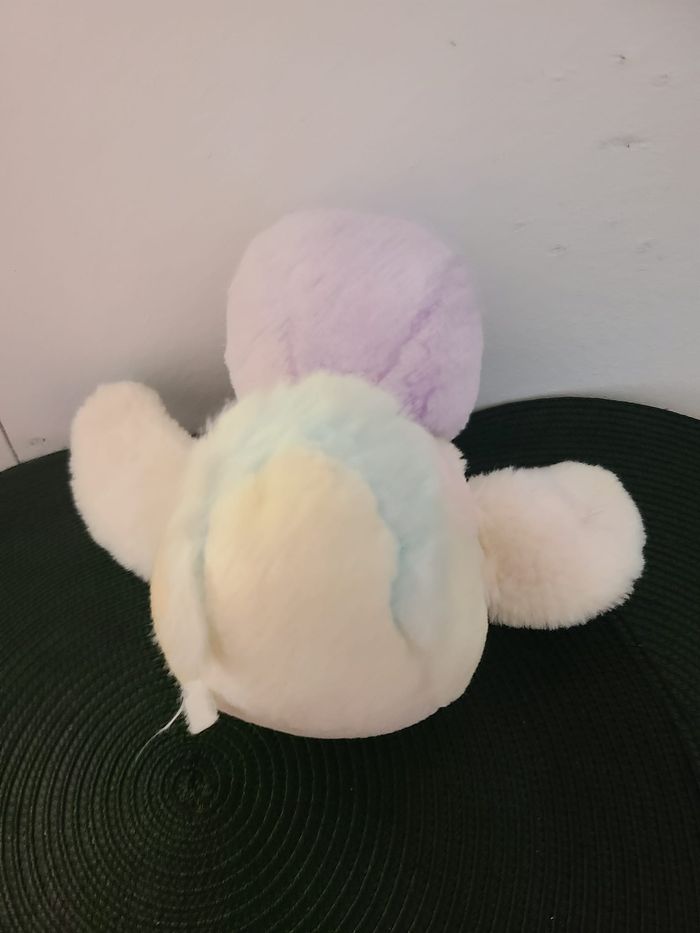 Doudou peluche vintage canard - photo numéro 6