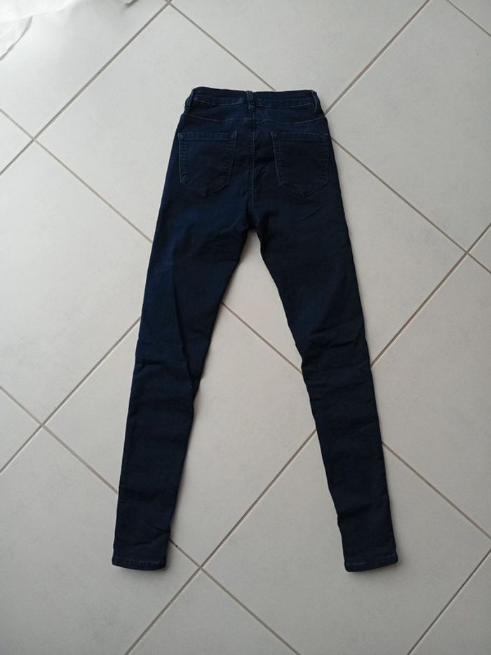 Jean skinny Nina Carter Taille 34 bleu marine - photo numéro 2