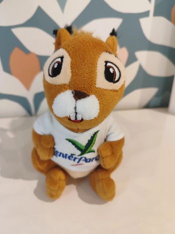 Peluche écureuil center parcs