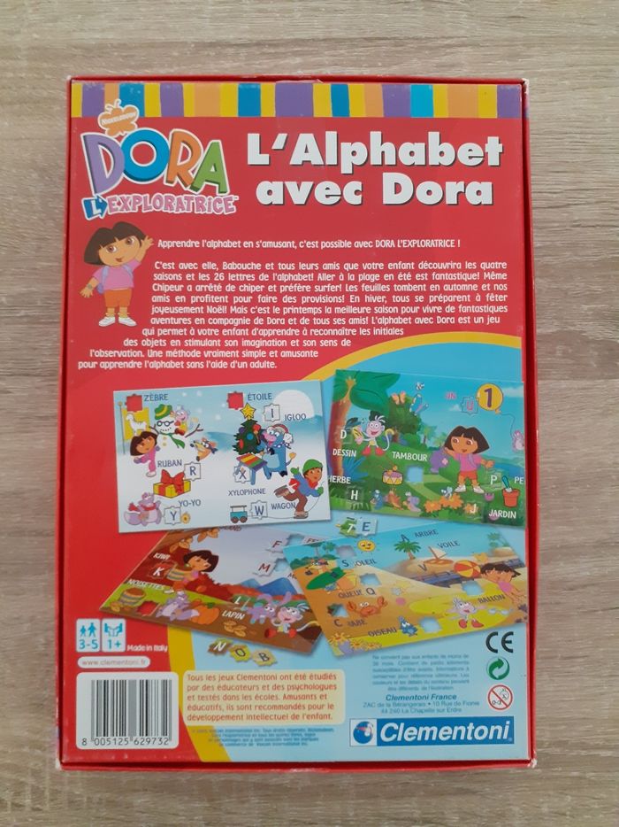 L'alphabet avec Dora l'exploratrice de Clementoni - photo numéro 2