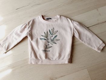 Vêtement fille pull rose clair Okaïdi 3 ans