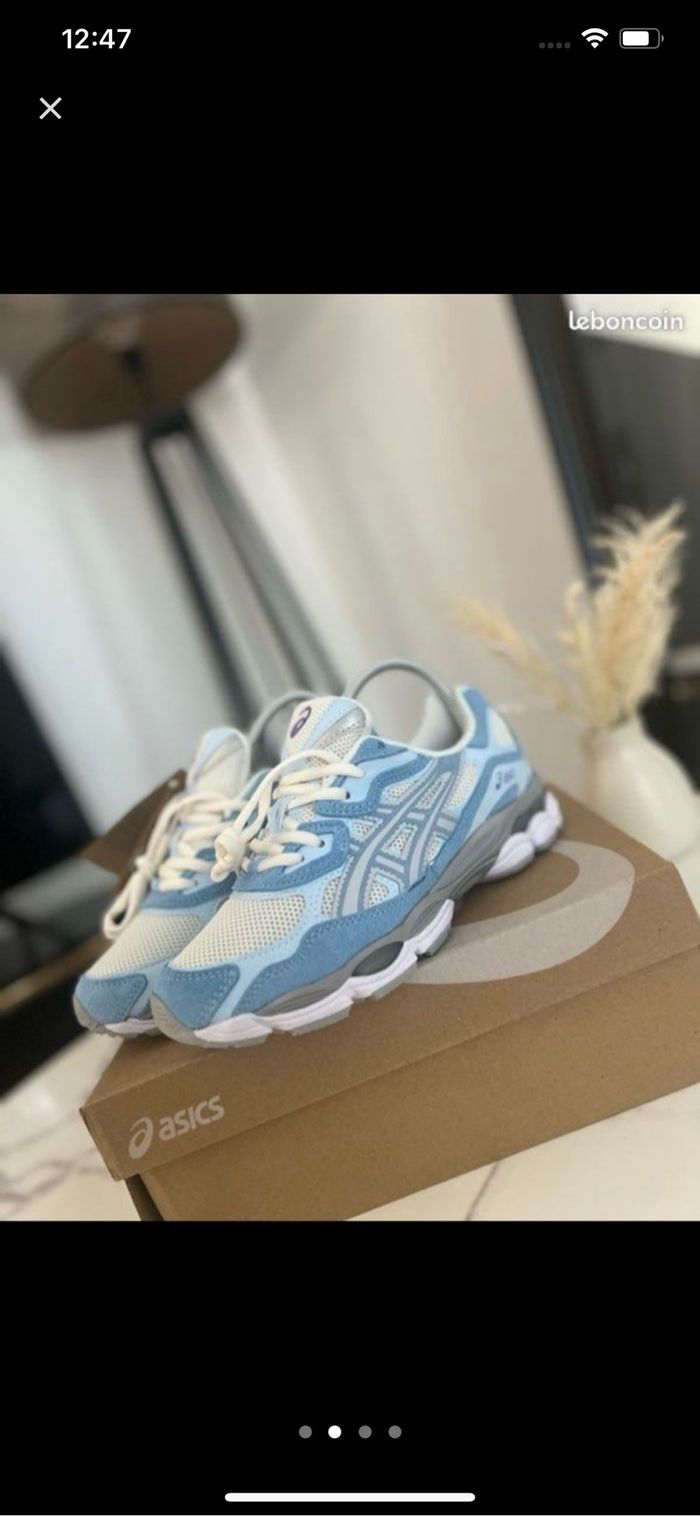 Asics Gel NYC bleu blanche 43 - photo numéro 2