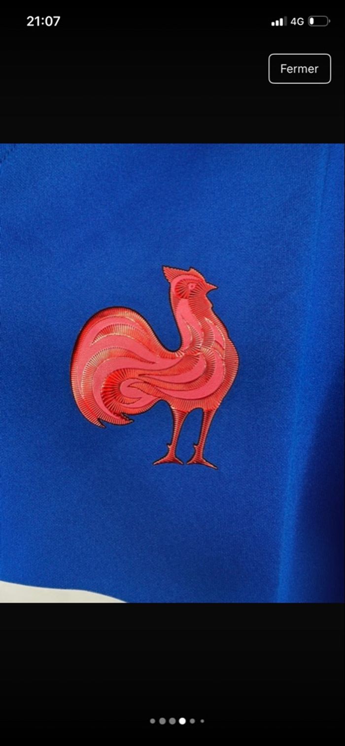 Maillot rugby équipe de France - photo numéro 4