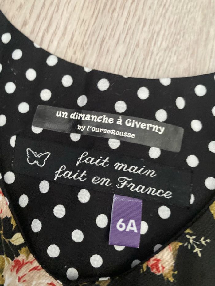 Robe un dimanche à Giverny par l’ourse rousse fait en France 6 ans - photo numéro 4