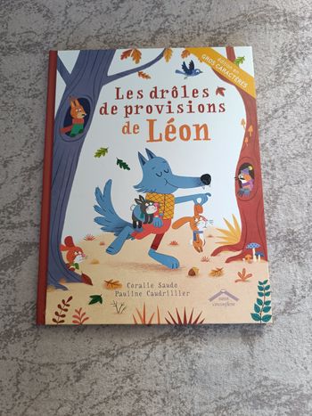 Livre "les drôles de provisions de Léon"