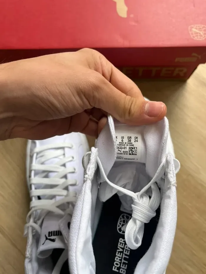Puma Kaia 2 Mid White Black 38 - photo numéro 5
