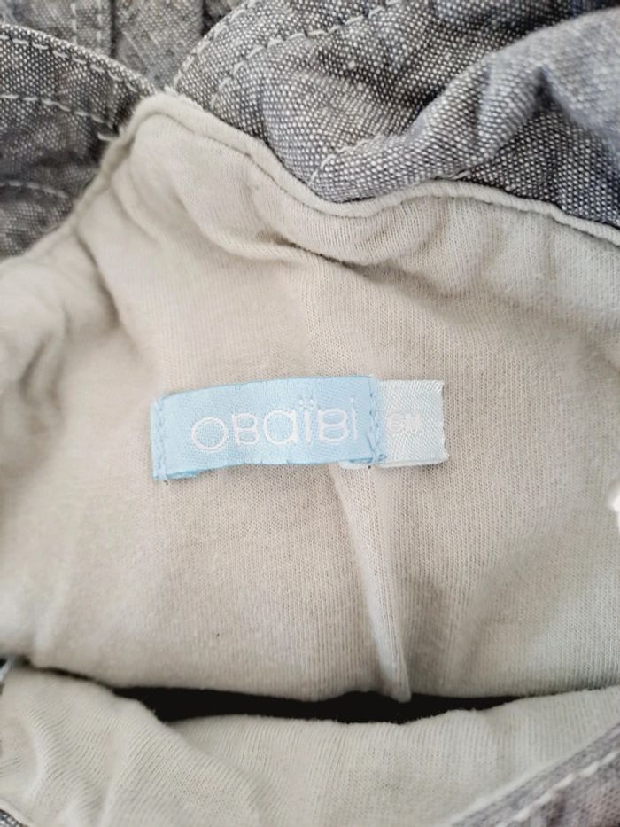 Salopette grise 6 mois - photo numéro 5