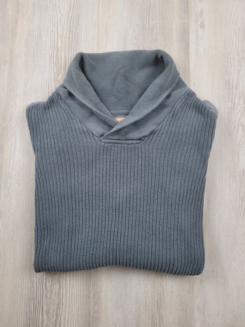 Pull Jules vert – Maille épaisse – Taille M (ajusté) – Très bon état