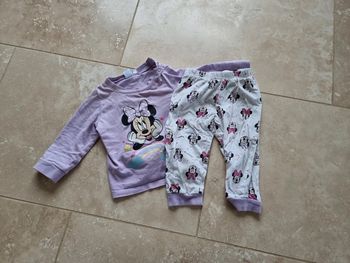 Pyjama lilas Minnie 18 mois